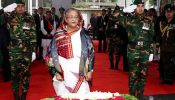 বঙ্গবন্ধুর প্রতিকৃতিতে ও চার নেতার প্রতি প্রধানমন্ত্রীর শ্রদ্ধা