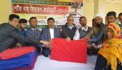 হাজীপুর সোসাইটি কুলা্উড়ার উদ্যোগে বিভিন্ন গ্রামের শতাধিক পরিবারের মধ্যে শীতবস্ত্র বিতরণ