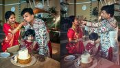 সৃজিতের হাত ধরে অনুষ্ঠানস্থলে আসেন মিথিলা
