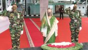 ঐতিহাসিক ৭ মার্চে বঙ্গবন্ধুর প্রতিকৃতিতে প্রধানমন্ত্রীর গভীর শ্রদ্ধা
